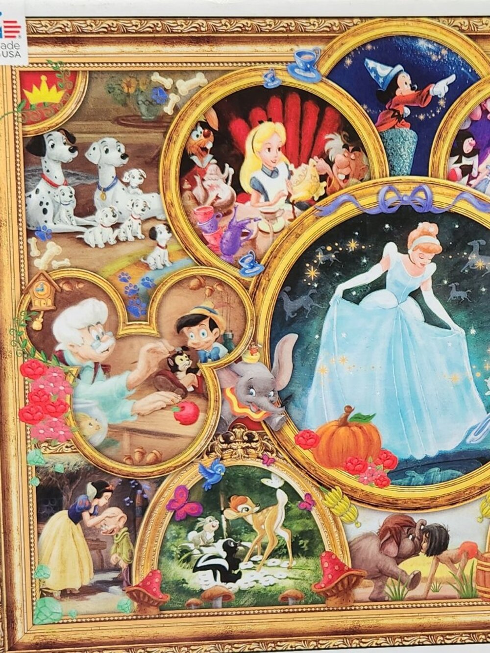 DISNEY CLASSICS - CINDERELLA Puzzle 1500 Piece NEW SEALED - Picture 2 of 3